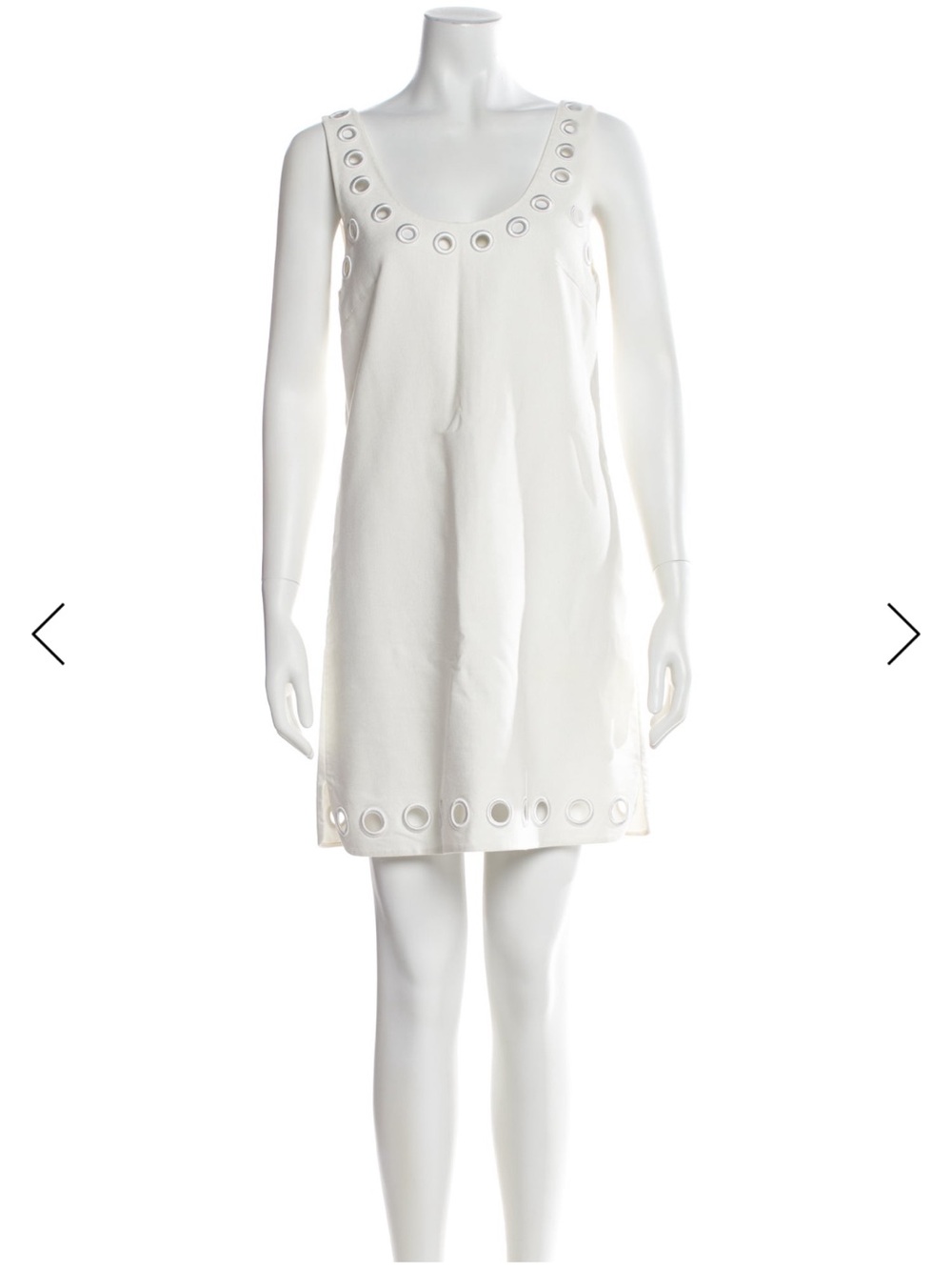 3.1 Phillip Lim Scoop Neck Shift Mini Dress